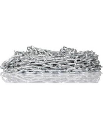 RS PRO Galvanised Steel Chain, 10m Length, 37 kg Lifting Load