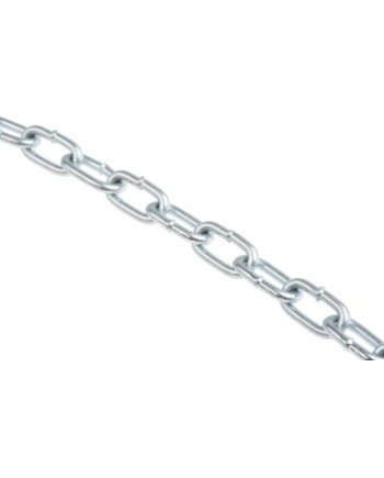 RS PRO Zinc Plated Steel Chain, 10m Length, 37 kg Lifting Load