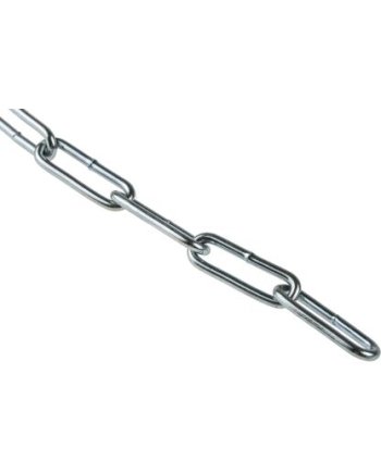 RS PRO Zinc Plated Steel Chain, 10m Length, 30 kg Lifting Load