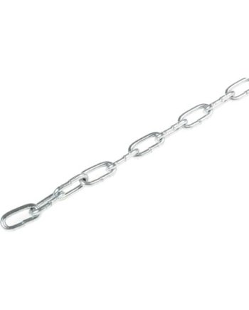 RS PRO Zinc Plated Steel Chain, 10m Length, 56 kg Lifting Load
