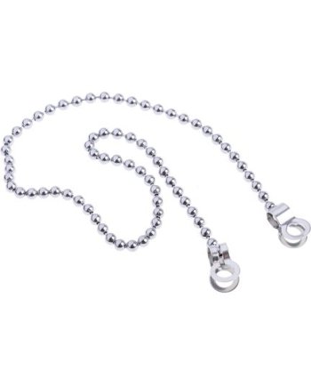 RS PRO Chrome Plated Brass Chain, 300mm Length