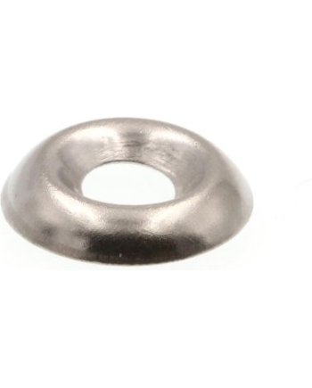 Nickel Plated Steel Countersunk Countersunk Washer, 8in